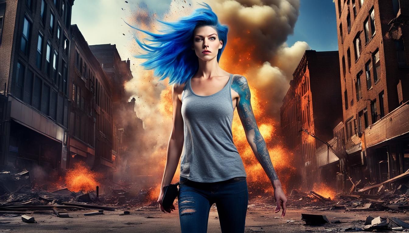 Out of my series: Last woman standing, starring: Melinda "The Mercenary"