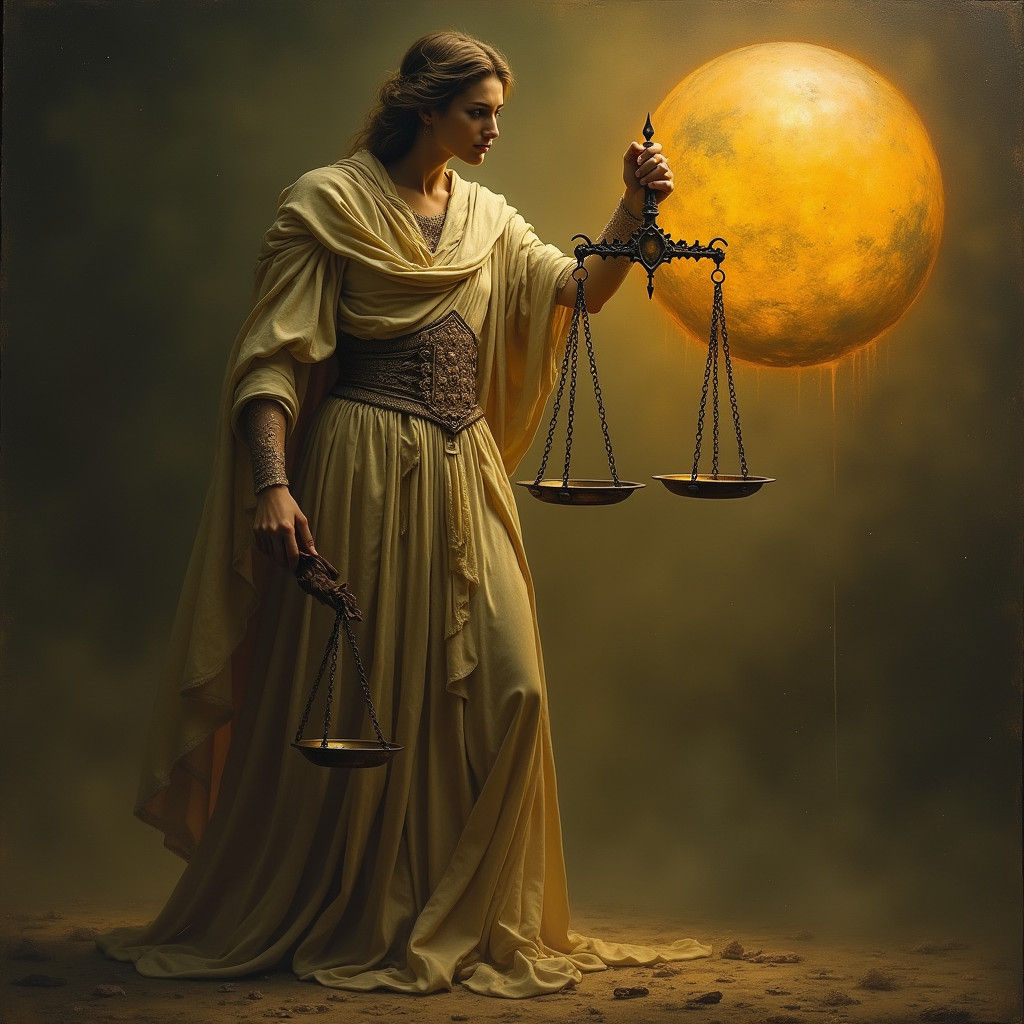 Balancing Justice: A Dramatic Allegory