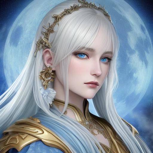 Mystical Sect: Platinum Beauty in Fantasy Art