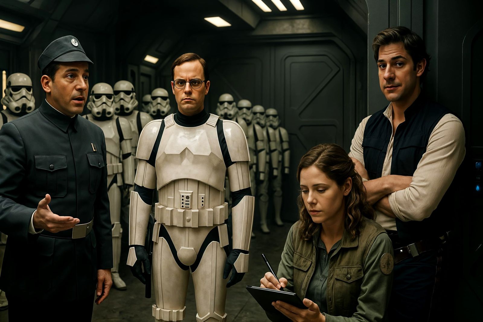 The Office Cast in Star Wars Universe