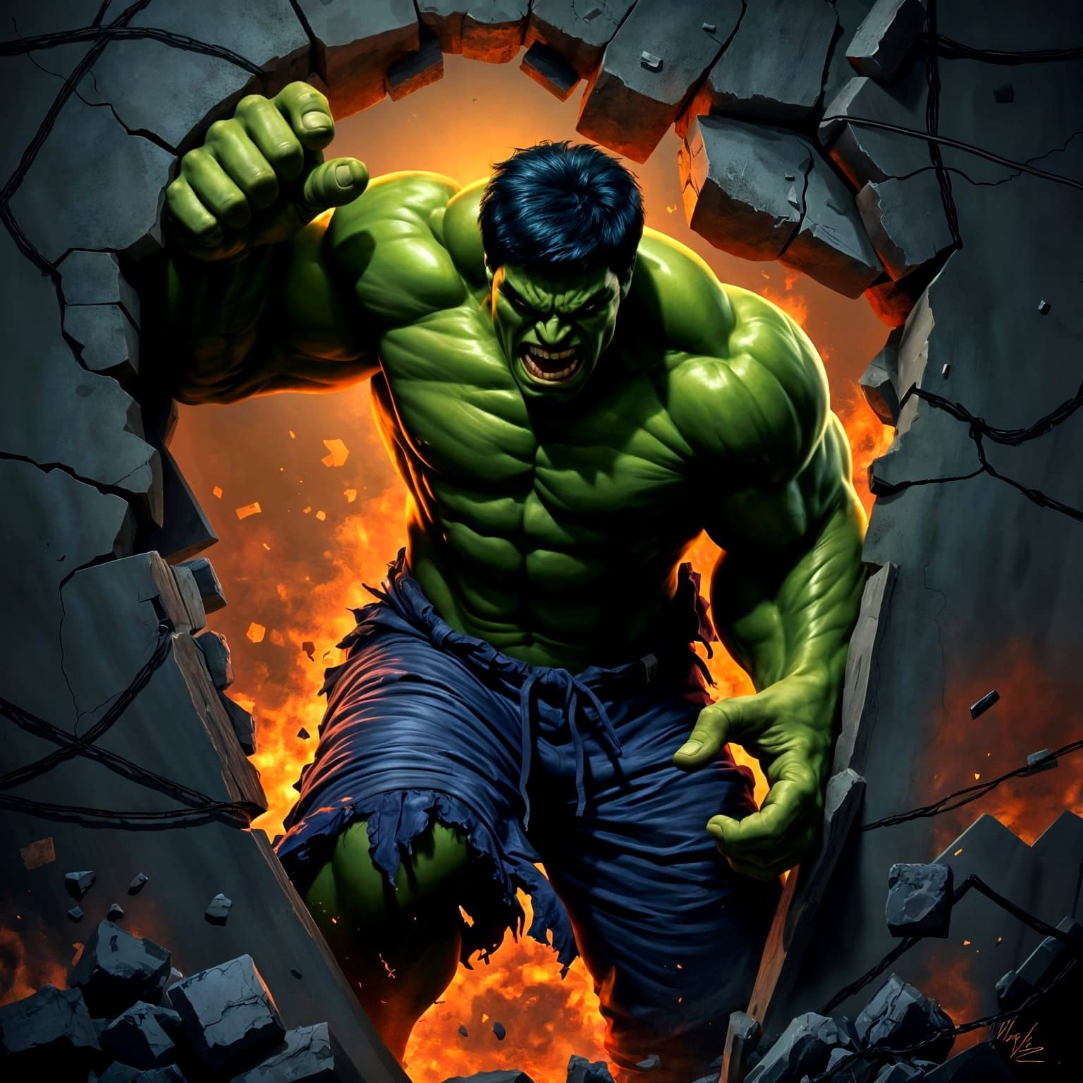 Angry Hulk