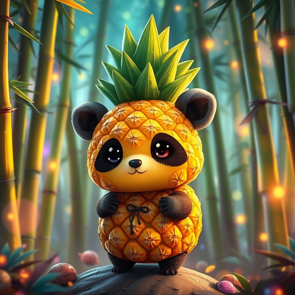 pineapple pander bear