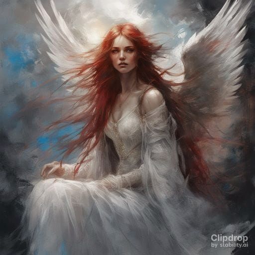 AI Image of an Angelic Concept