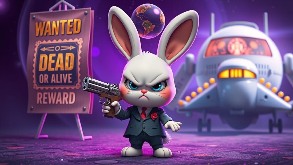 Bad bunny interstellar Wanted Dead or Alive and Reward