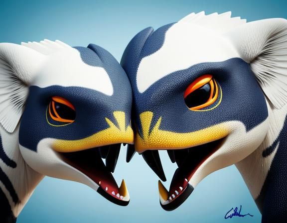 close-up of a unique (animal) I haven't seen before at the z...