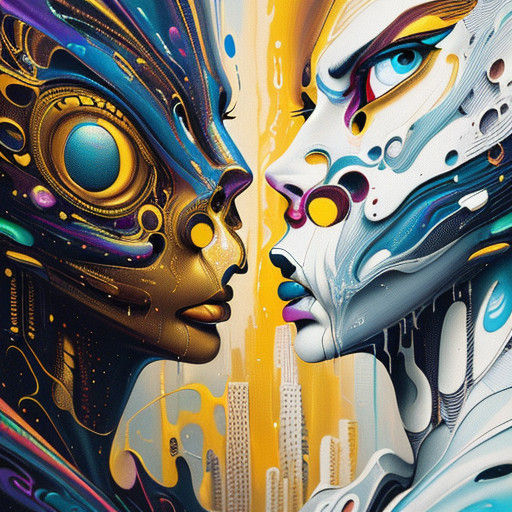 "art and A.I, parallel worlds bound together."