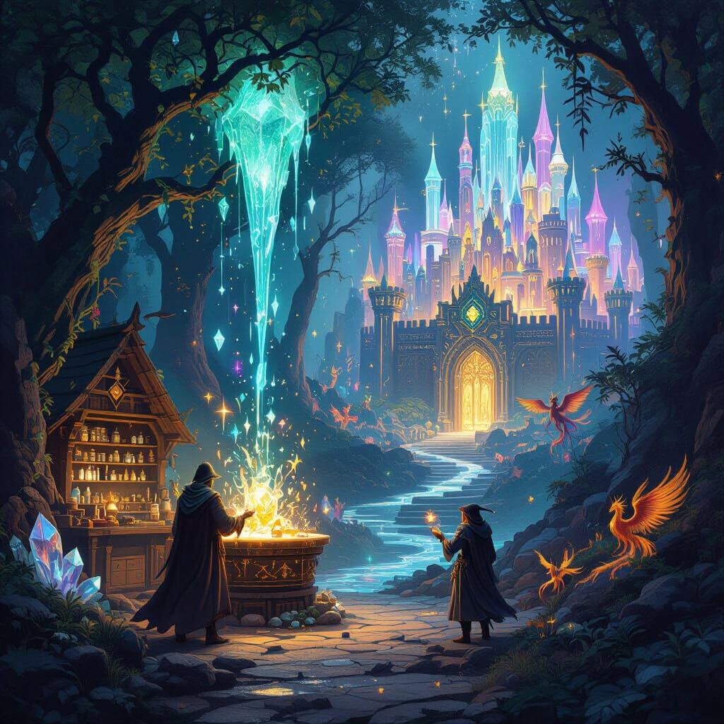 Magical Data Pipeline in a Mystical Forest