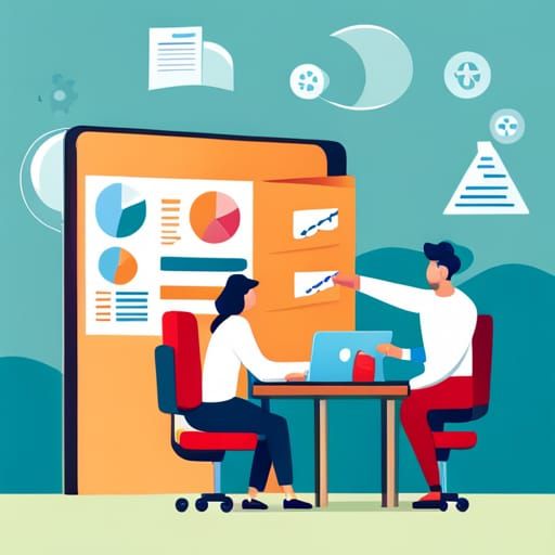 IT Developer and Analyst Discussing Supply Chain Solution