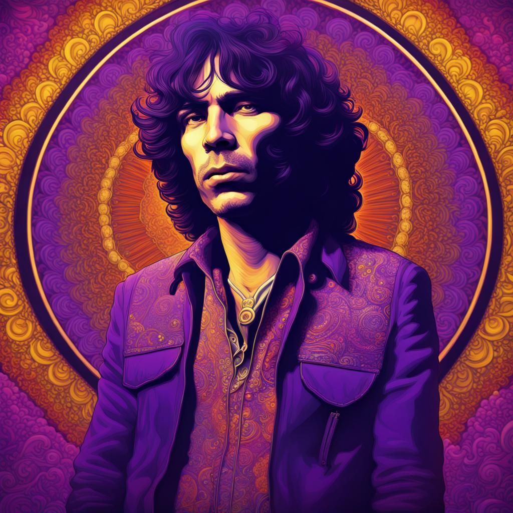 Psychedelic Dark Fantasy Art in 8K Resolution