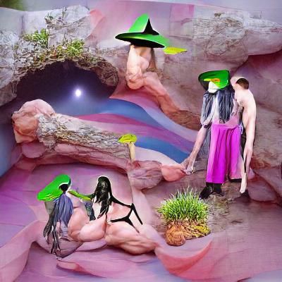 Medieval Witch in Extraterrestrial Eden