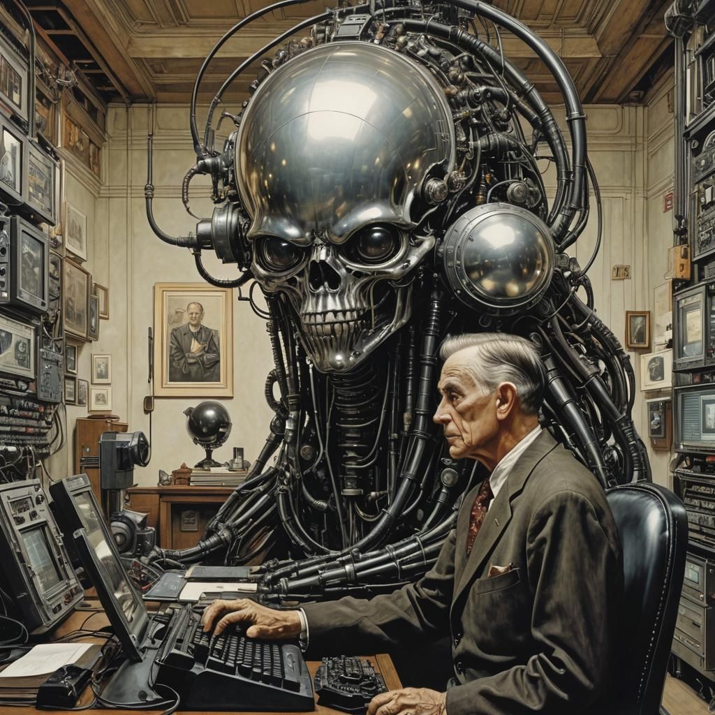 Friendly A.I. coworker