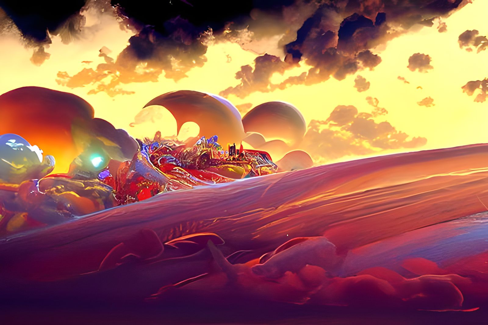 Discworld from Hubble: Magical Fantasy View