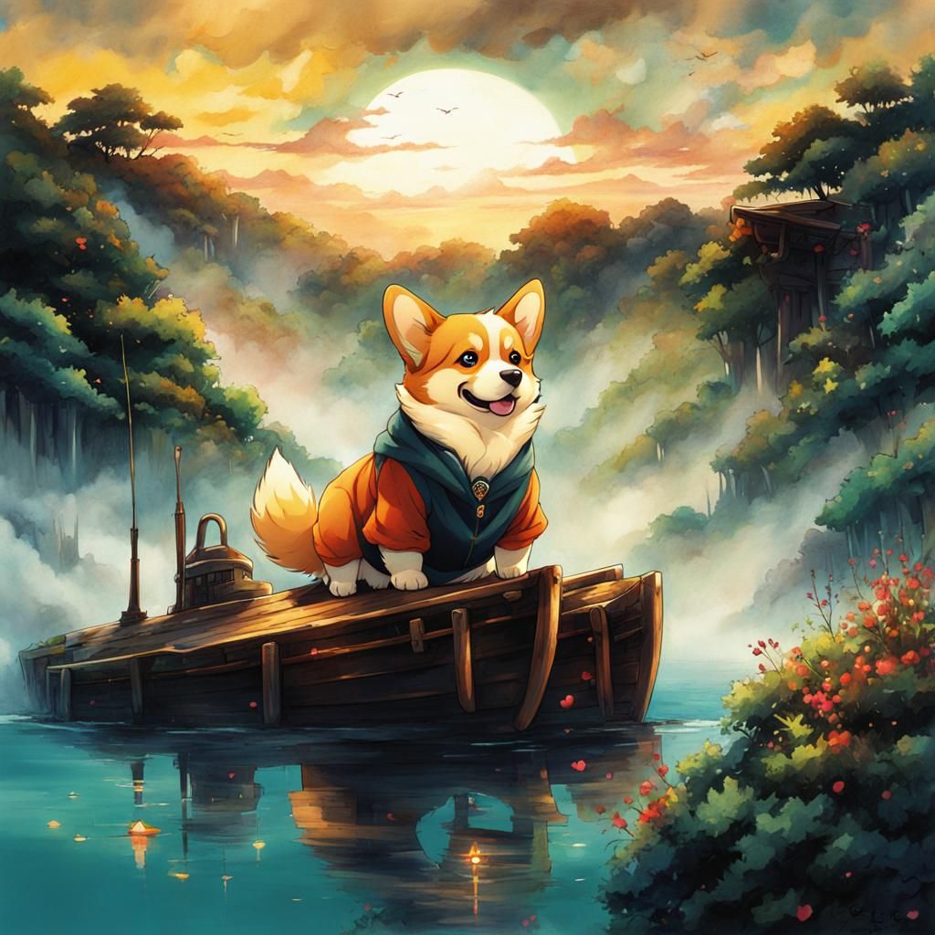 Corgi Adventurer