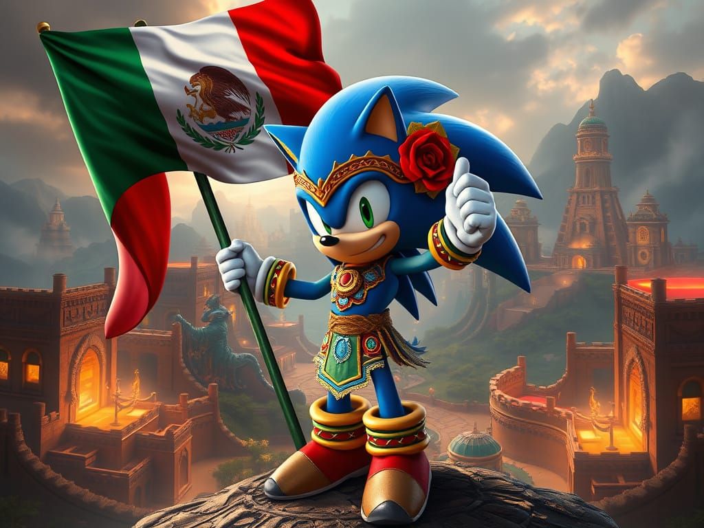 Sonic Celebrates Mexico in Vibrant, Fantastical Costumed Glo...