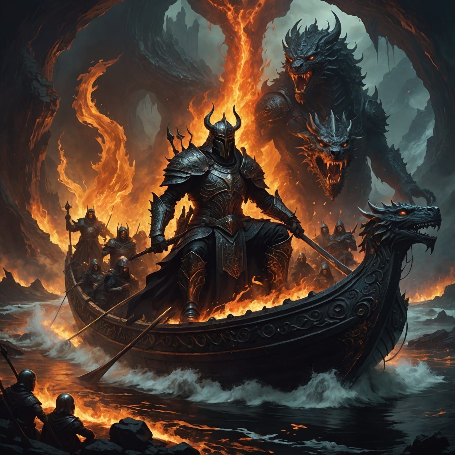 Guardian of Lost Souls on River of Fire