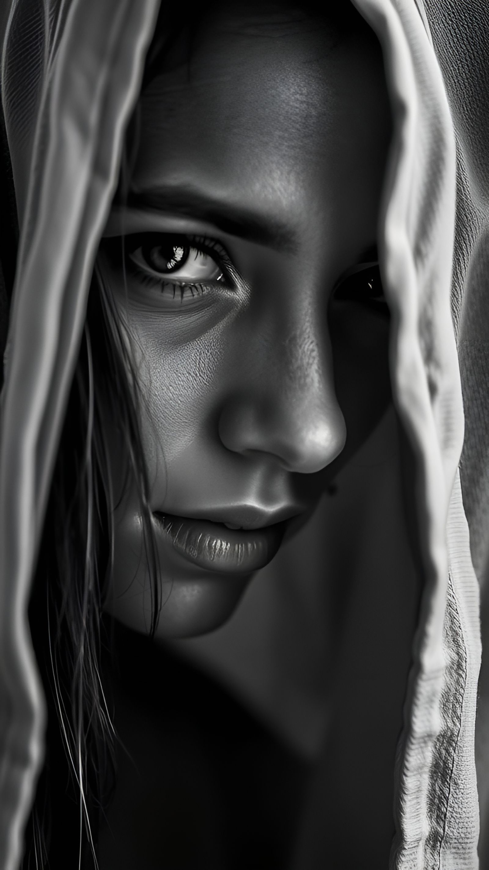 Portrait of solemnity