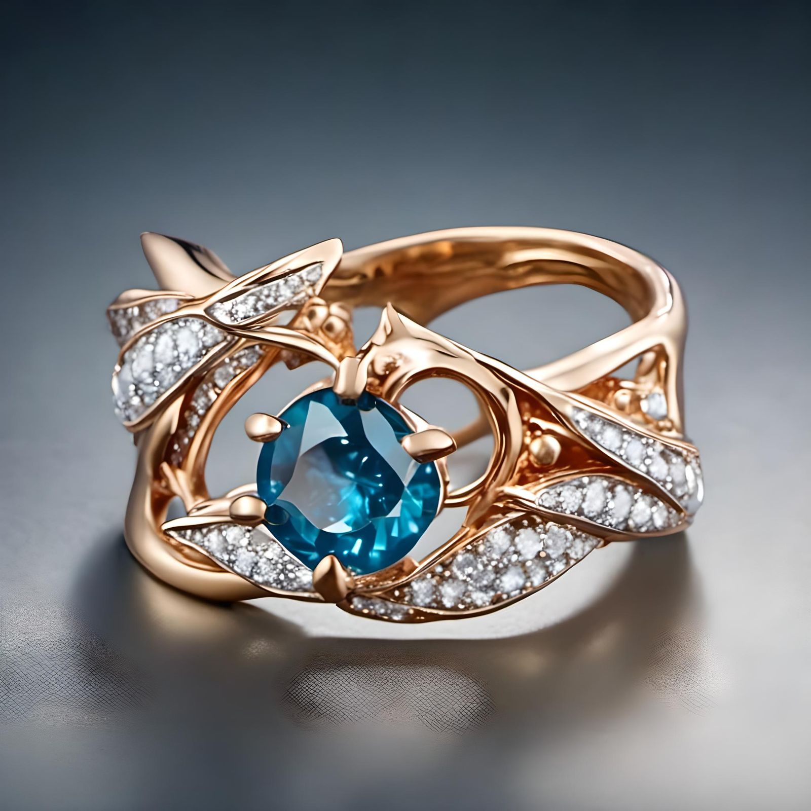 Ring Designed for Ariel the Little Mermaid