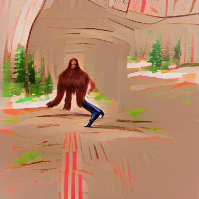 Bigfoot's Skinny Jeans Struggle: A Humorous Take
