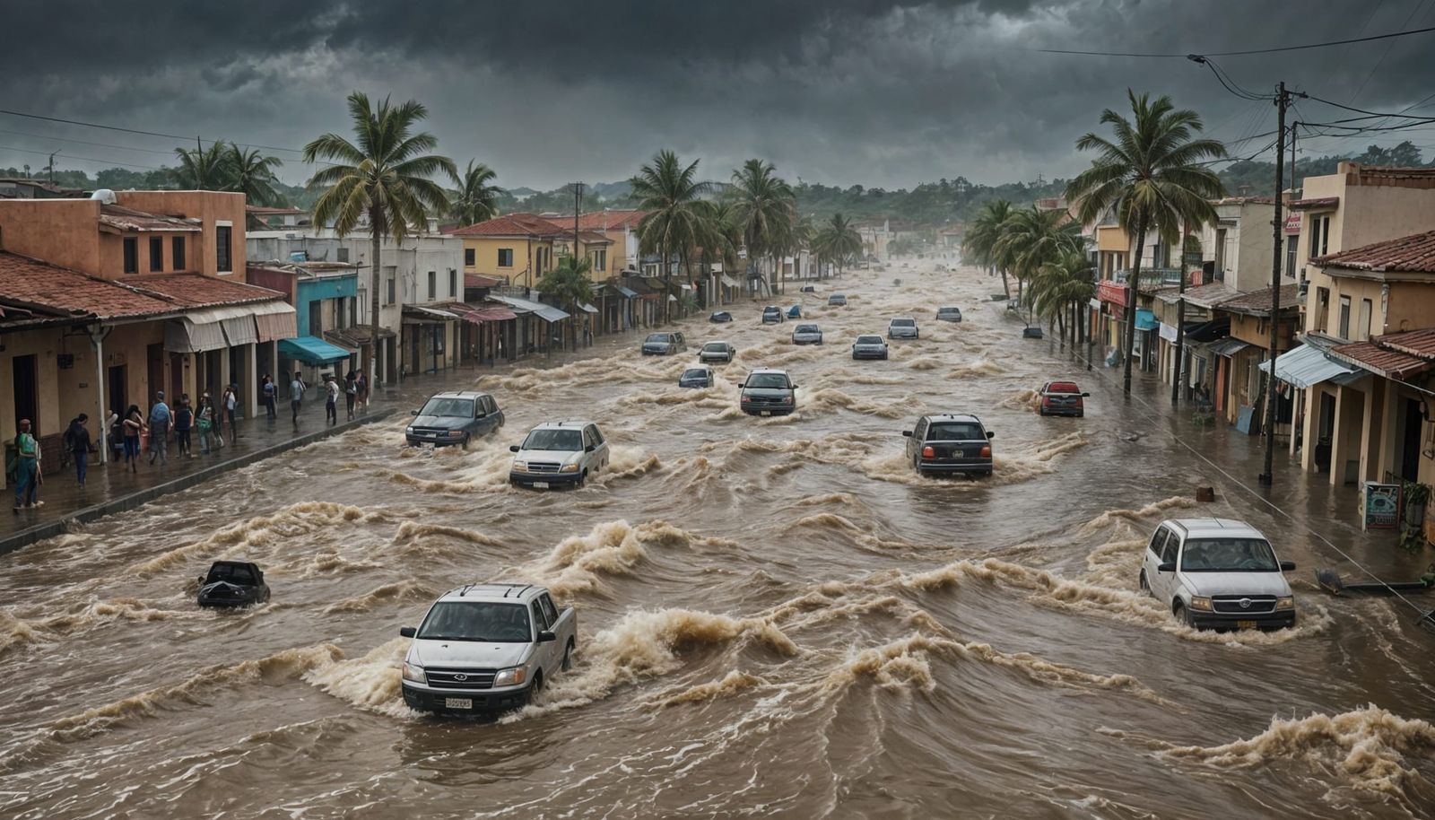 Hurricane Devastation in Mexico: CGI VFX Fine Art