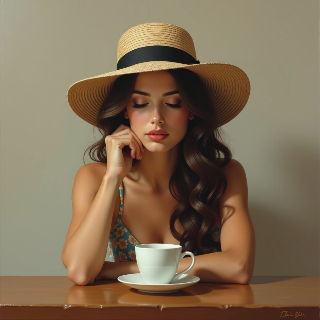 Mystical Sensitivity in Vibrant Melancholy