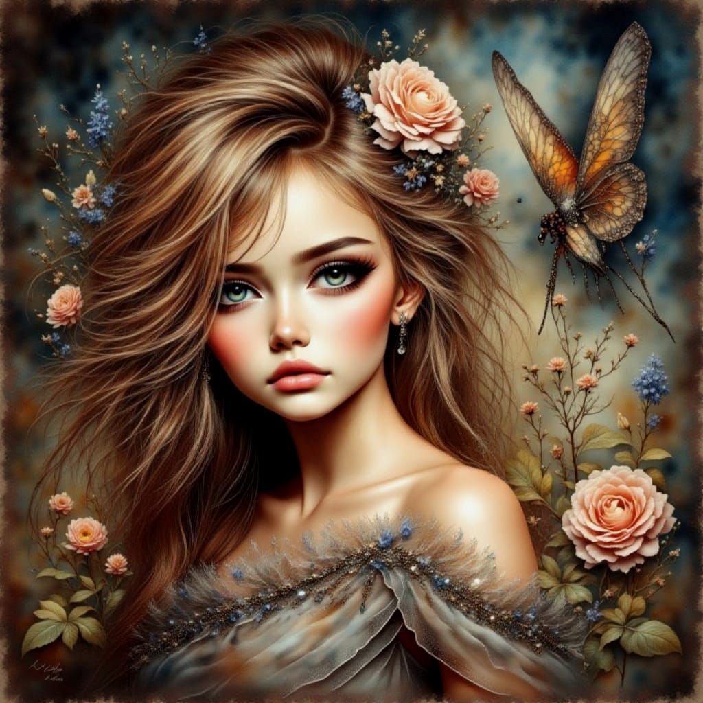 Antique Watercolor: Unlimited Imagination Realized