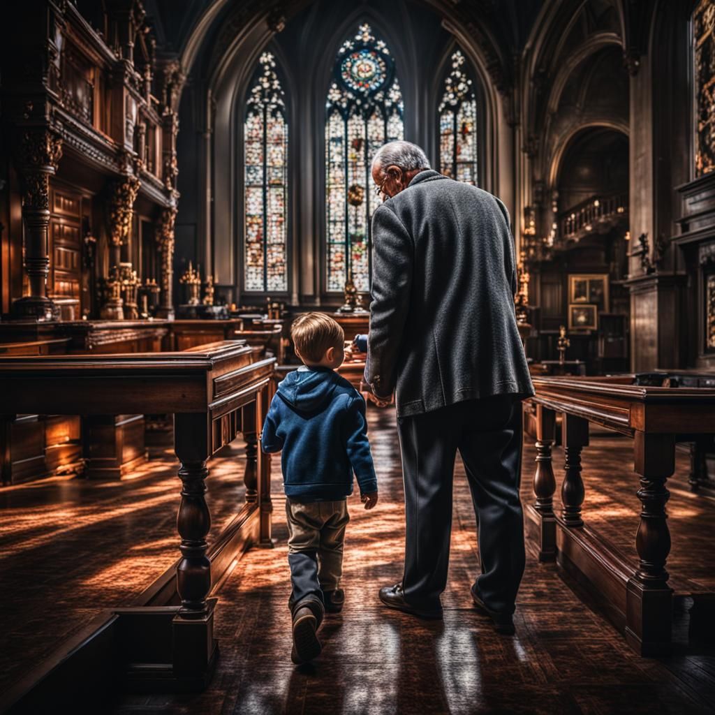 Hyperrealistic Father's Day Image in High Definition