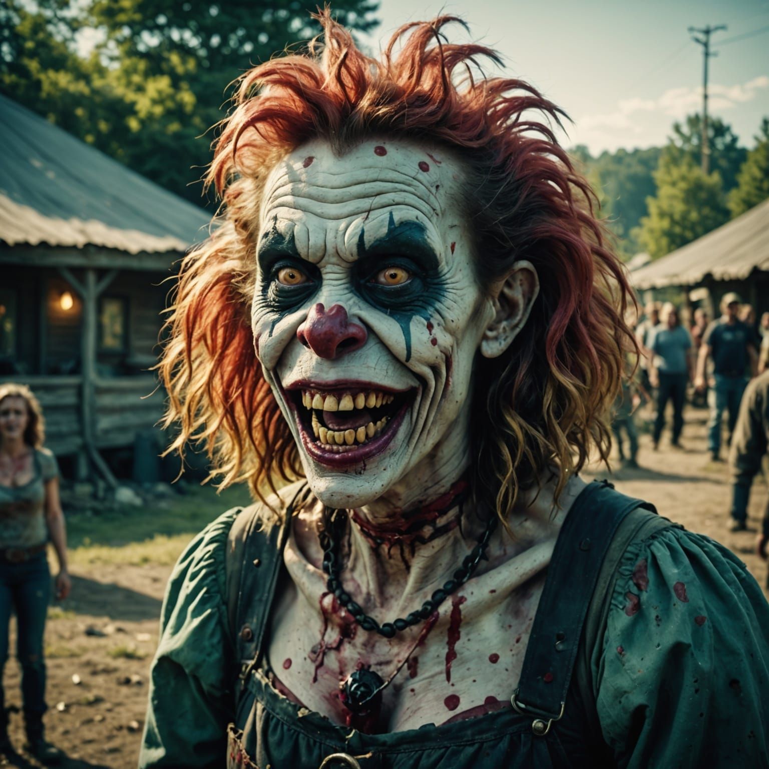 Maniacal Zombie Monkey Clown Hillbilly Woman: Cinematic Film...