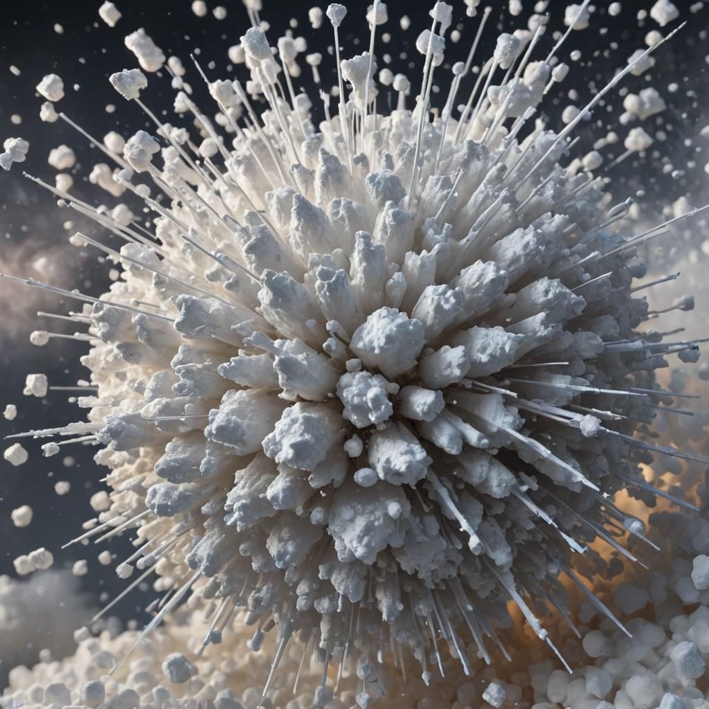 Polystyrene explosion