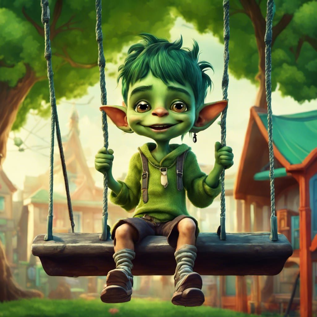 Goblin Boy at Recess 2