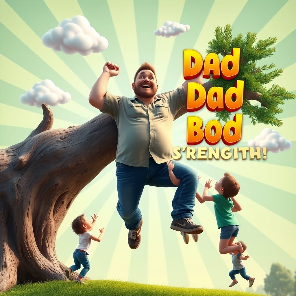 Dad Bod Strength: Father Saves Children From Tree