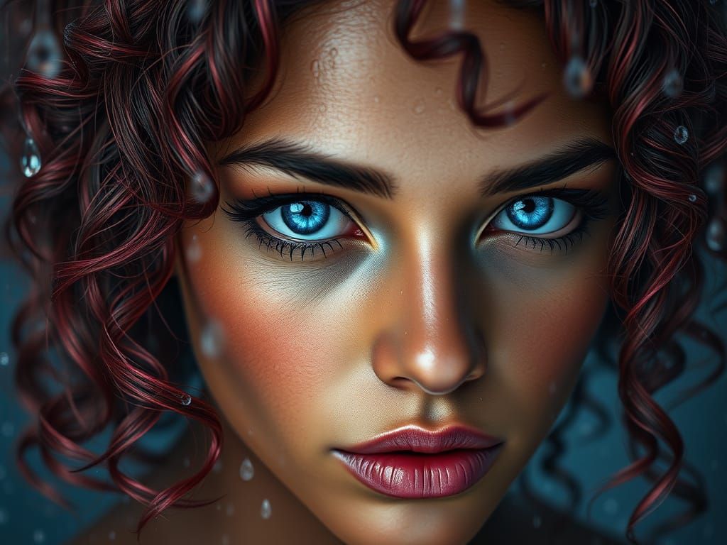 photorealistic close-up portrait