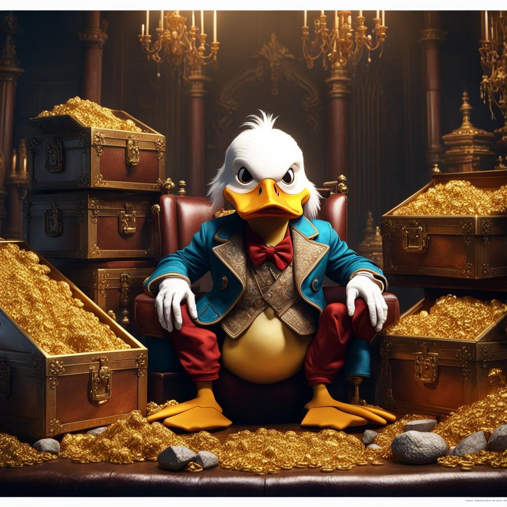 Howard the Duck and Treasure Pile
