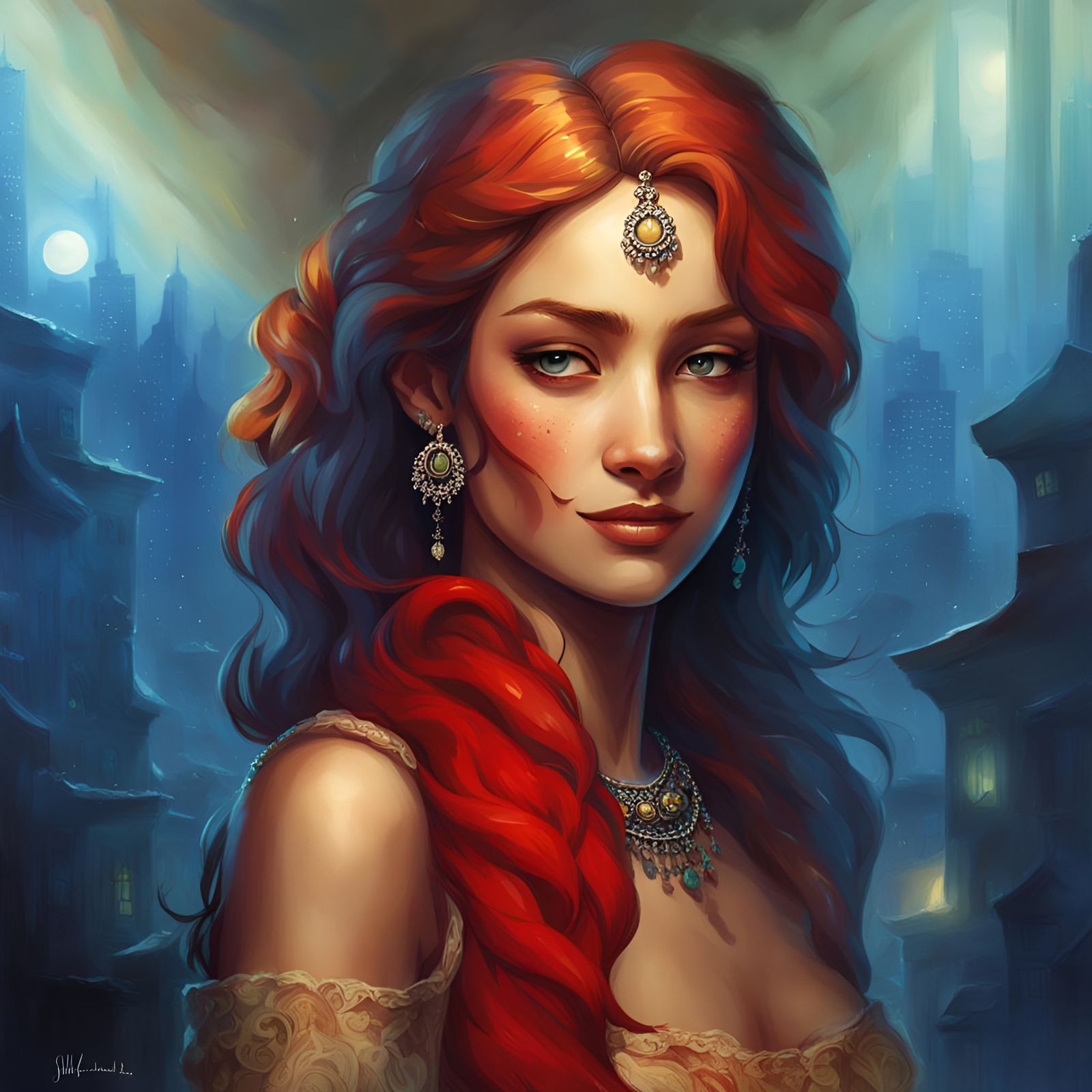 An Ominous Smile Evokes Fear