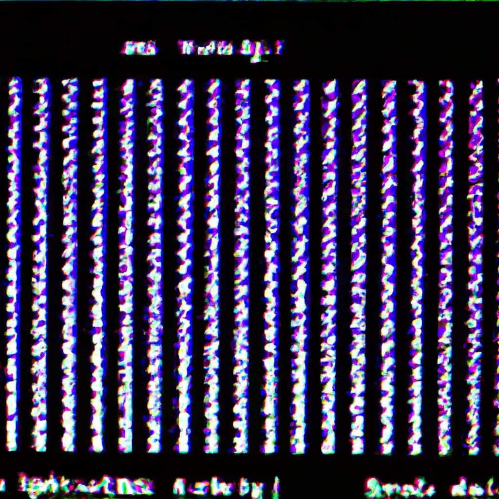Abstract CRT Static Noise Texture