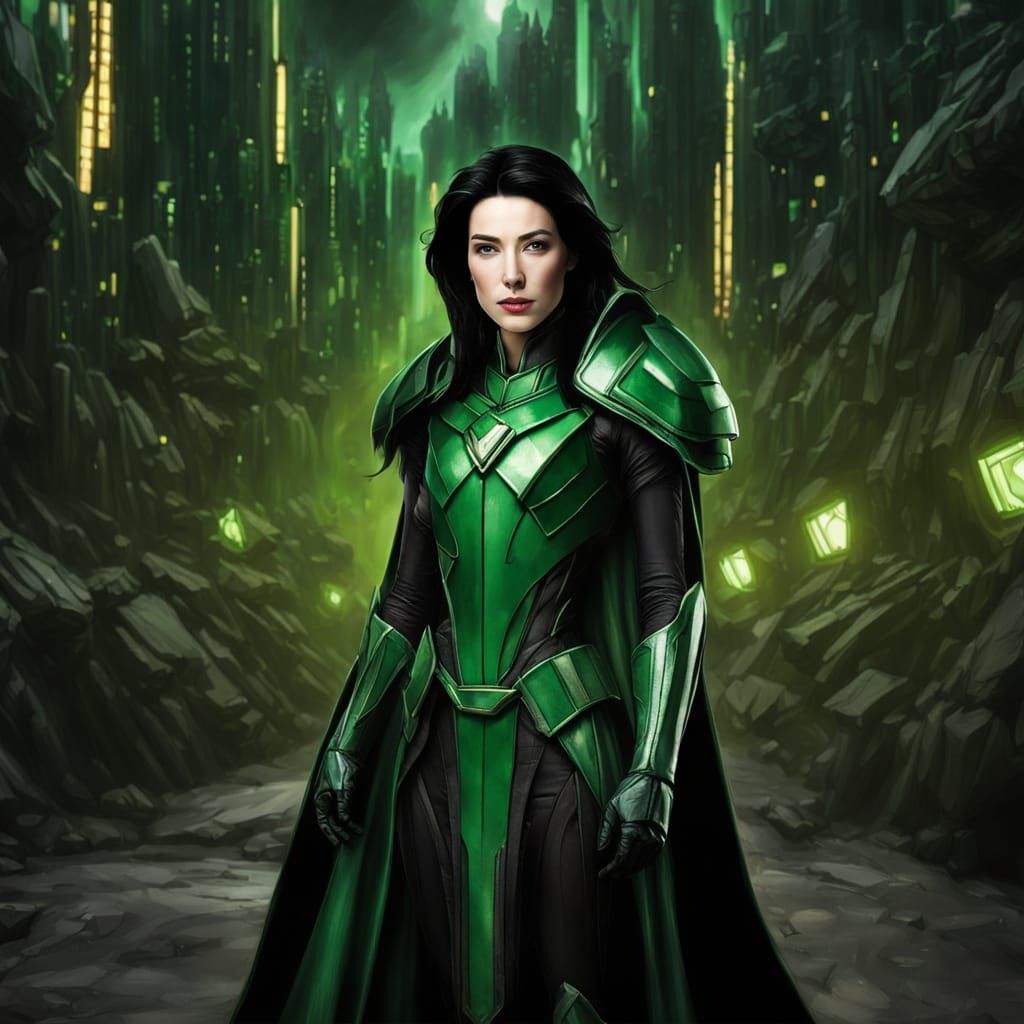 Empress Morgana McKnight as Human-Cybertronian Leader