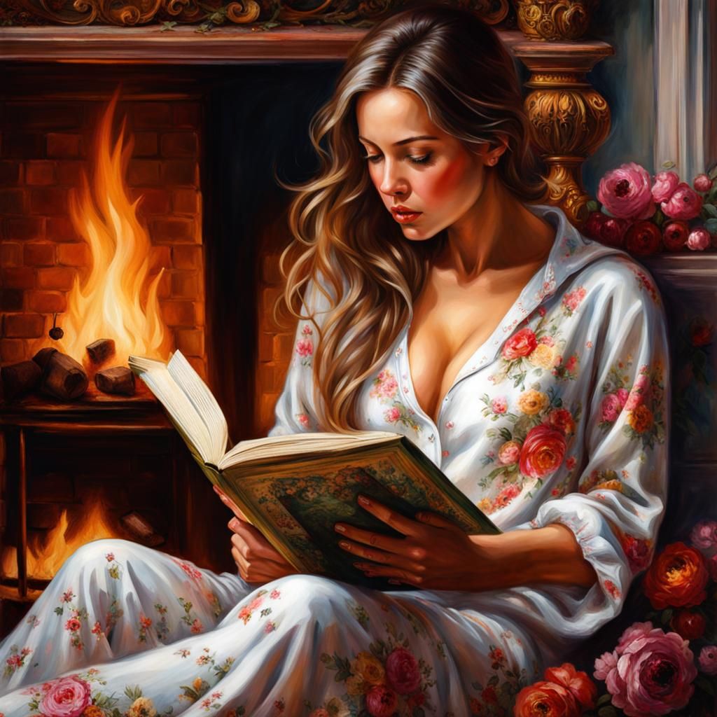 Nothing like a fire & Good book