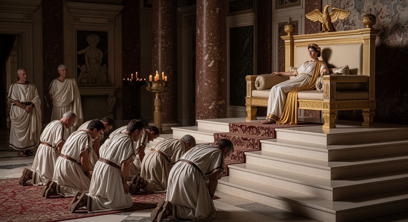 Empress Messalina in Lavish Ancient Roman Palace