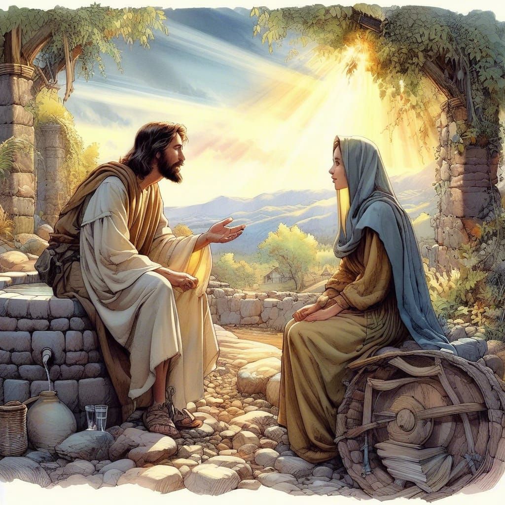 Jesus and the Samaritan Woman at the Well