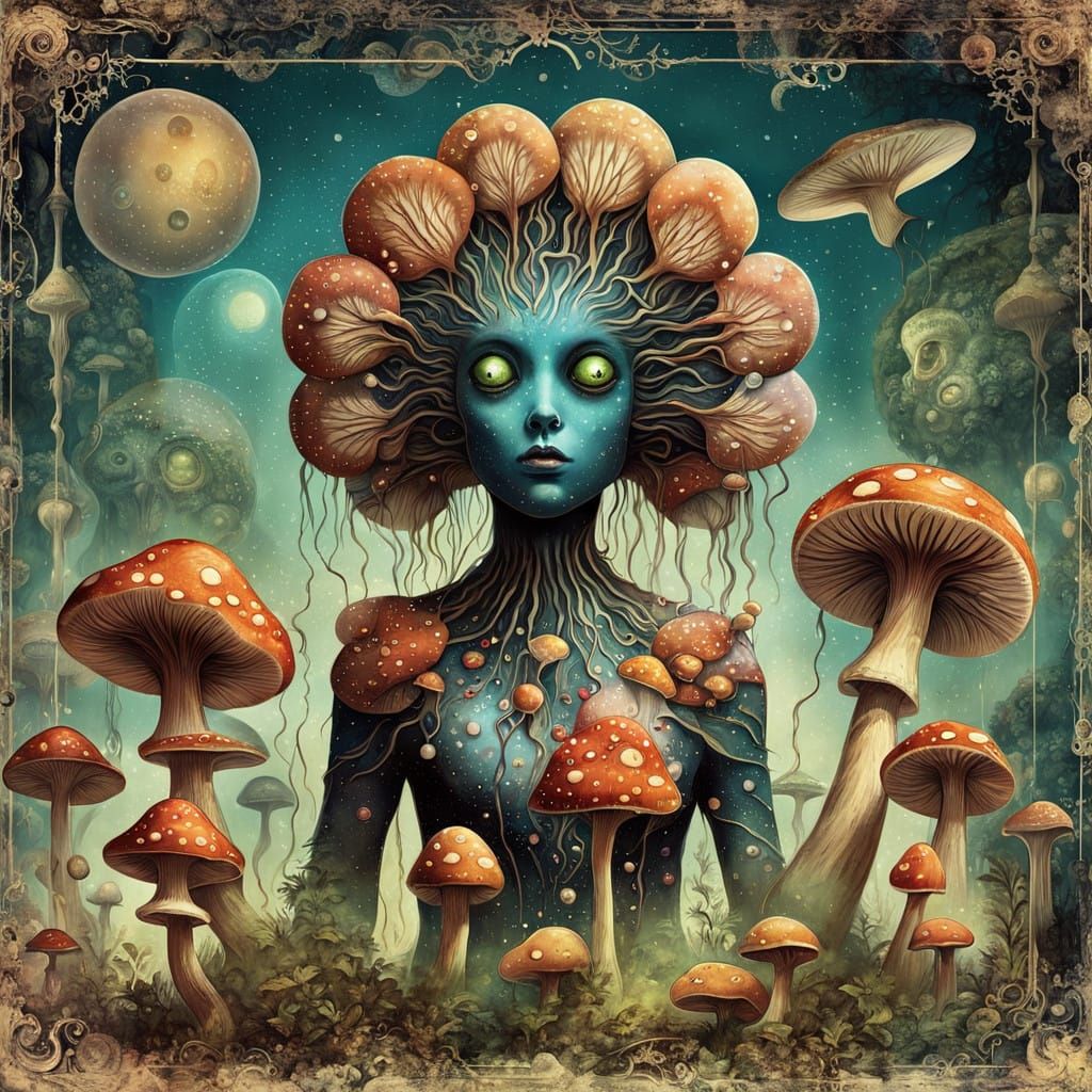 Fungi Girl 15822