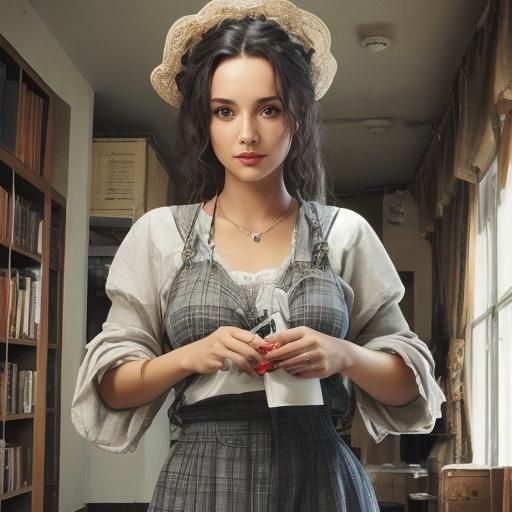 Surreal Kate Greenaway Reimagining in 3D