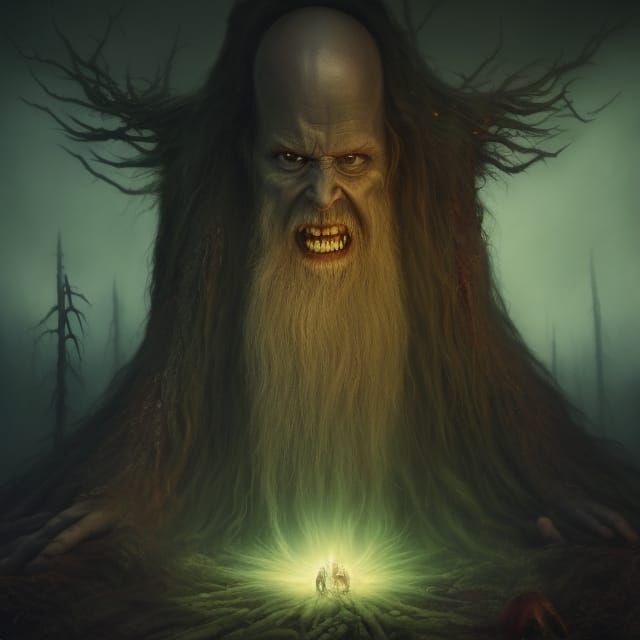 Demon Forest Ruled by Sprites: Glamour Photography