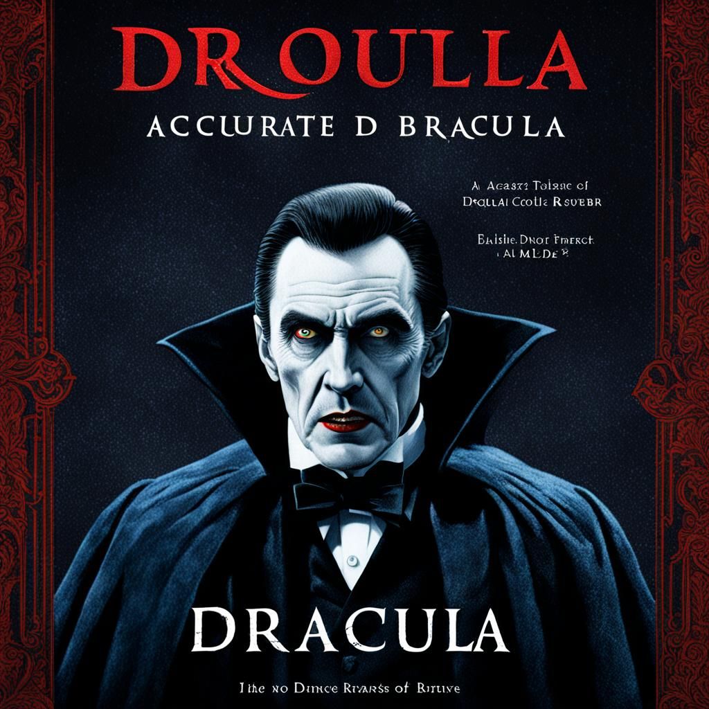 Book-Accurate Dracula Movie Poster