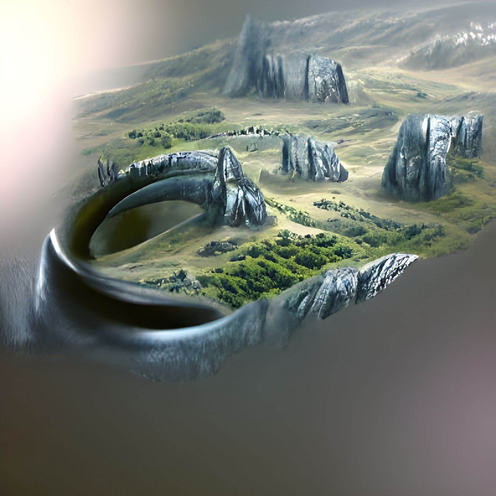 Elden Ring Inspired Detailed Matte Painting