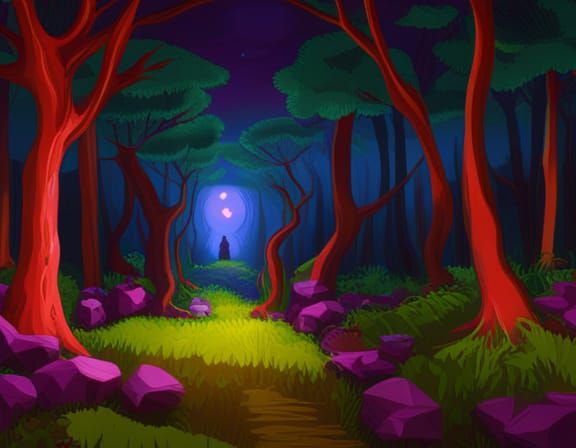 Halloween Party with Zombie Mural in Rainforest