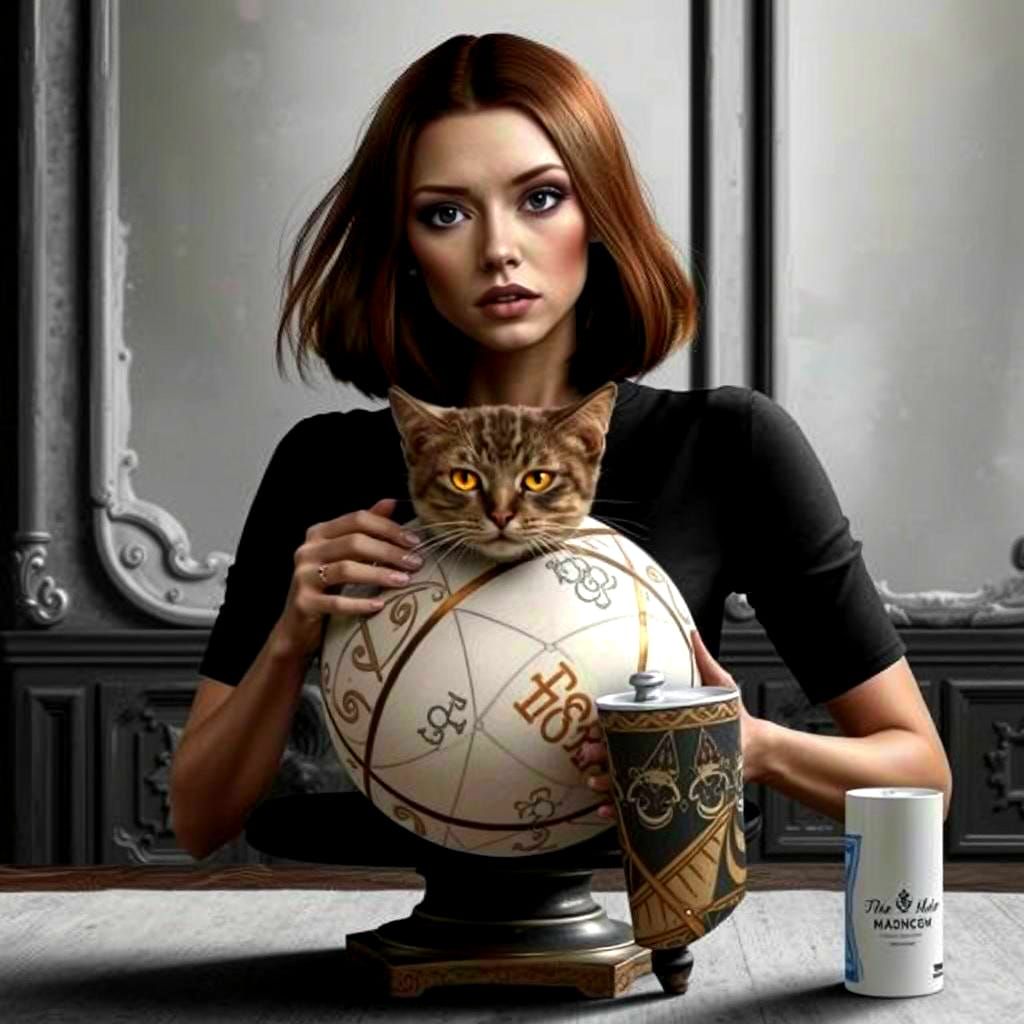 Vibrant Beauty Portrait in Cinematic Style