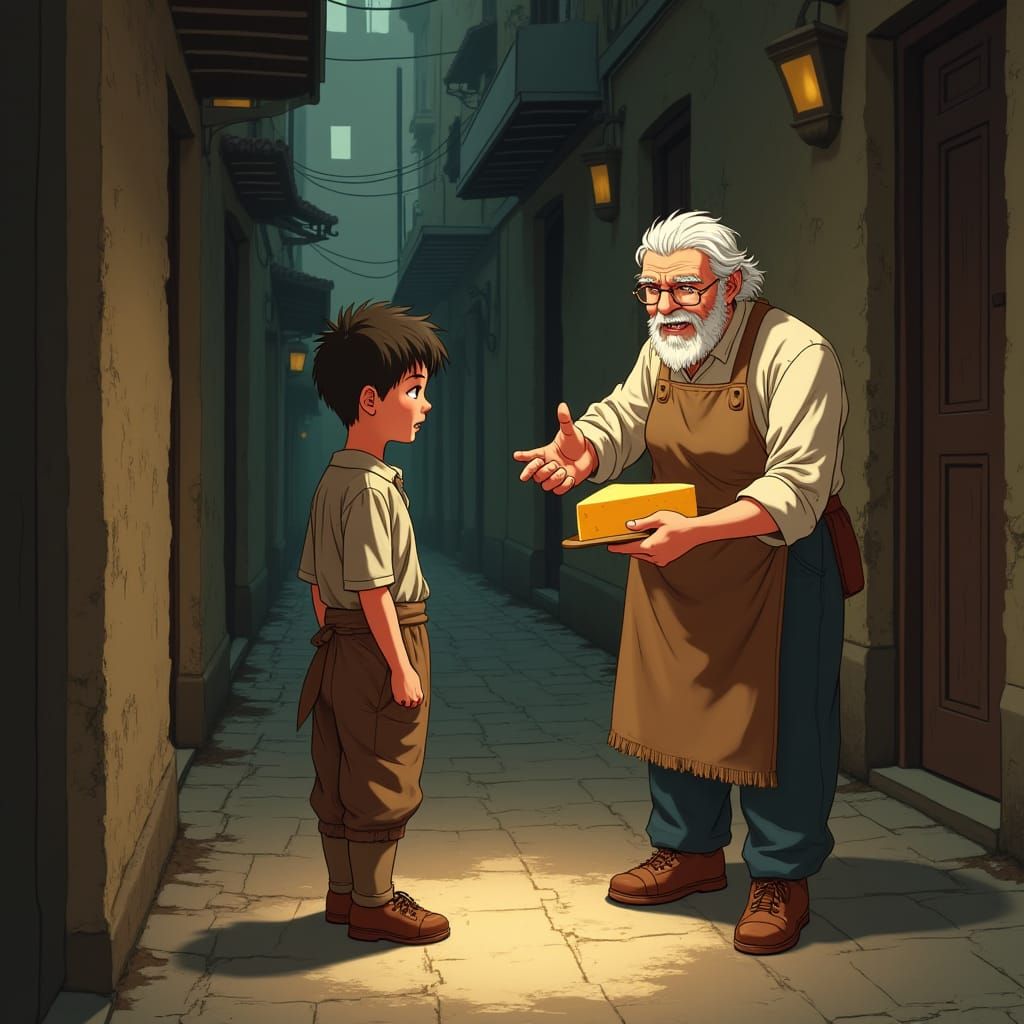 Boy Buys Cheese: Cinematic Anime in Cel-Shaded Style