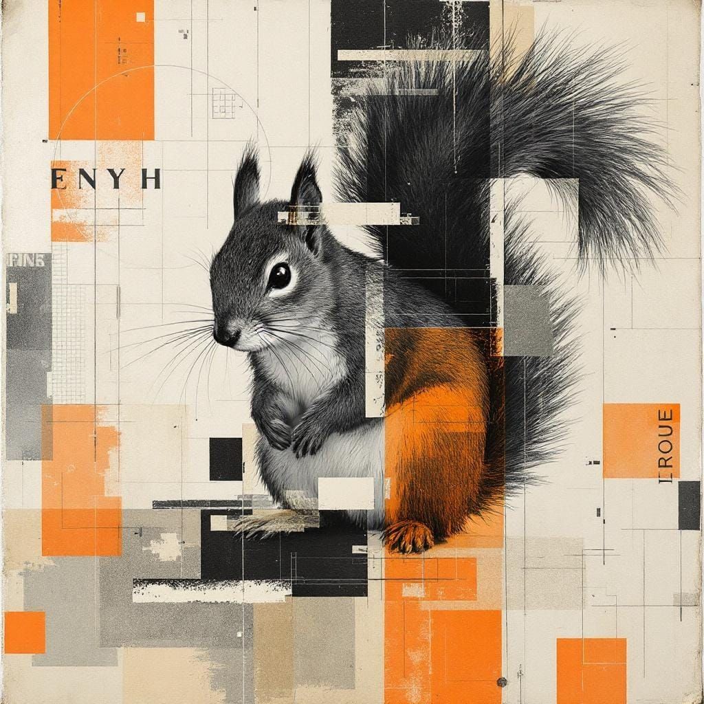 Urban Melancholy: Photographic Layers in Bauhaus Style