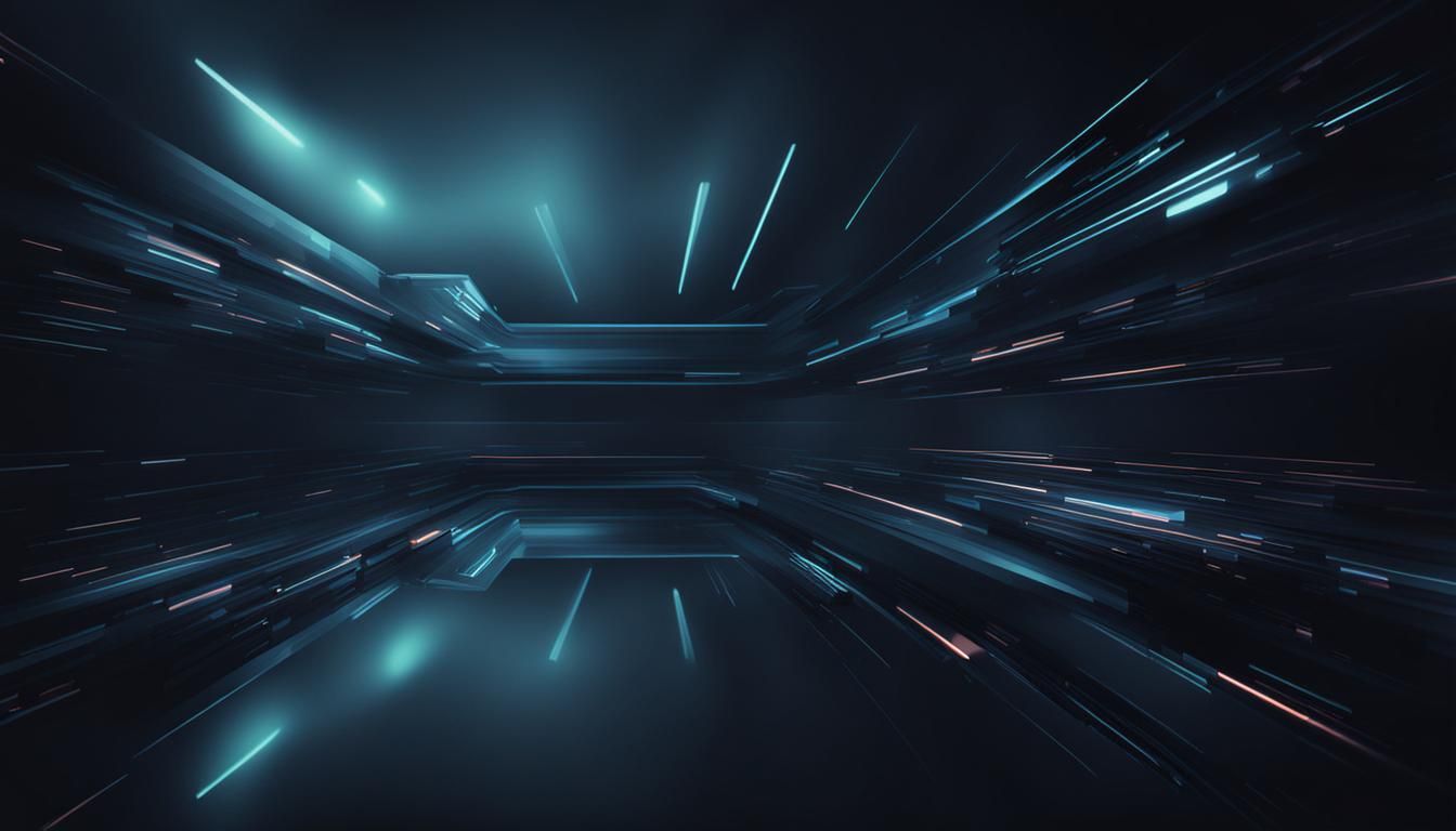 Subtle Dark Blurred Futuristic Background
