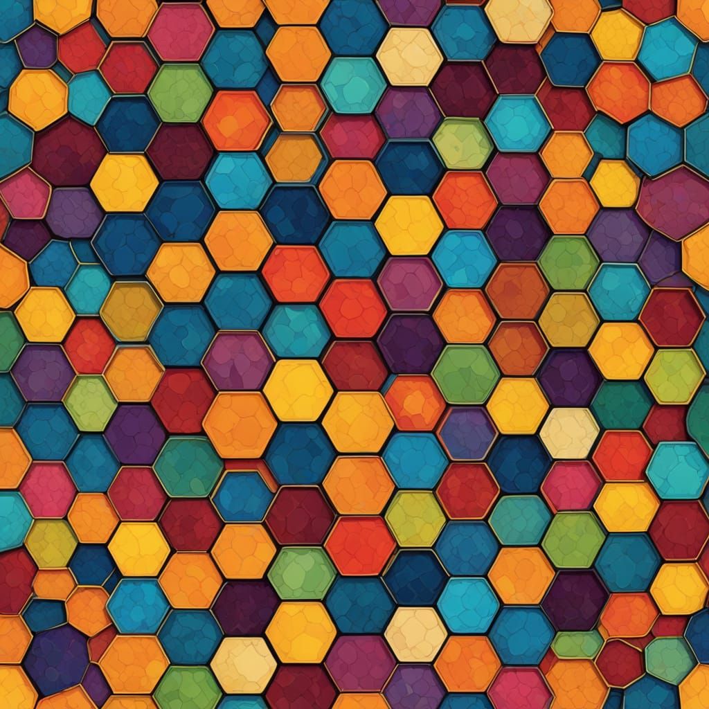 just hexagons