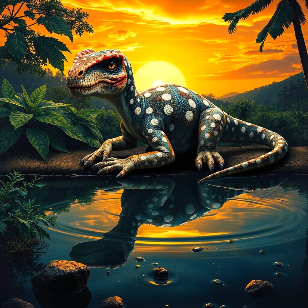 Prehistoric Polka Dots